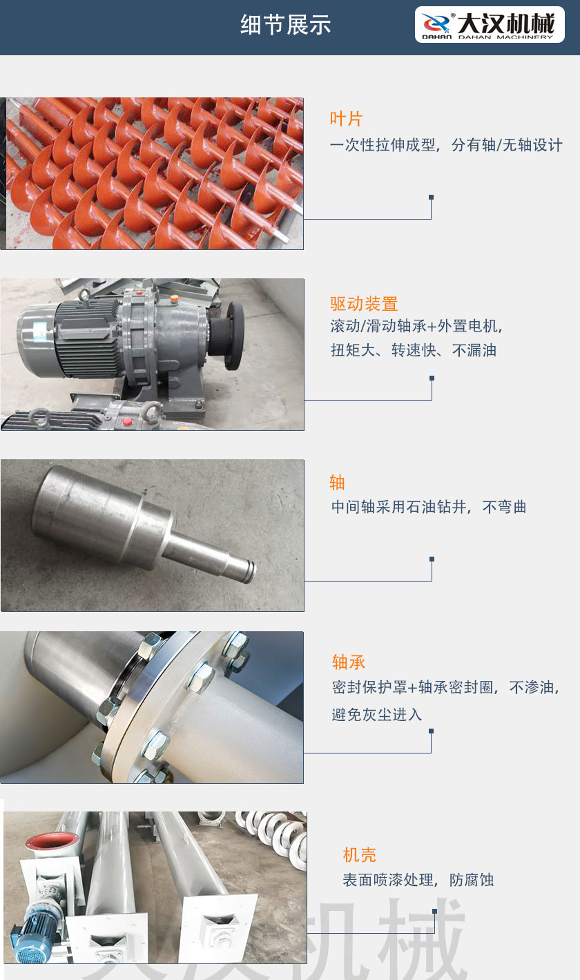 LS400螺旋輸送機(jī)結(jié)構(gòu)