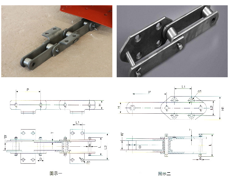 板鏈斗式提升機(jī)鏈條規(guī)格